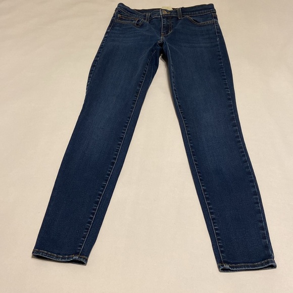 L’AGENCE “Brigitte” Skinny Mid-Rise Jeans Blue Denim Dark Wash Size 27” x 28” - Picture 9 of 15